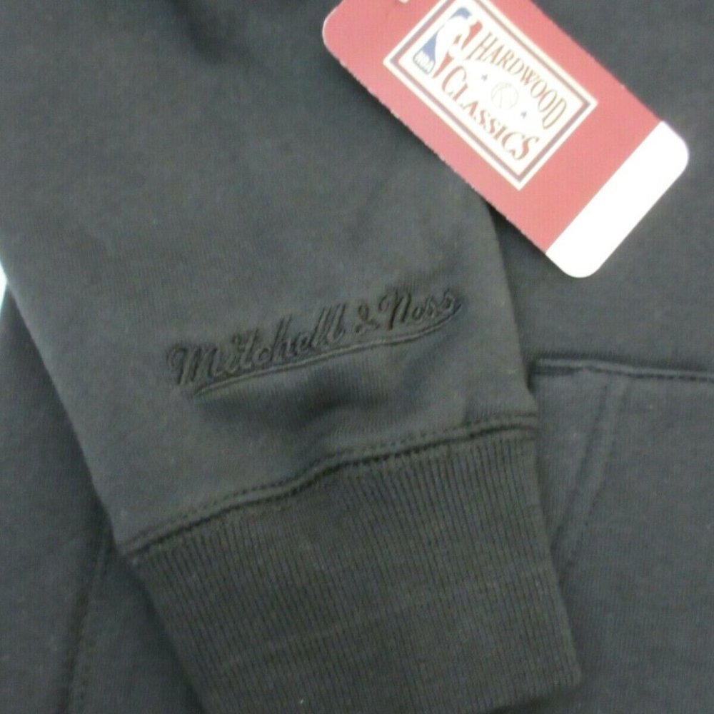 COPY - Mitchell & Ness Men's San Antonio Spurs Full Zipper Hoodie Sweatshirt Bl… - Picture 4 of 5